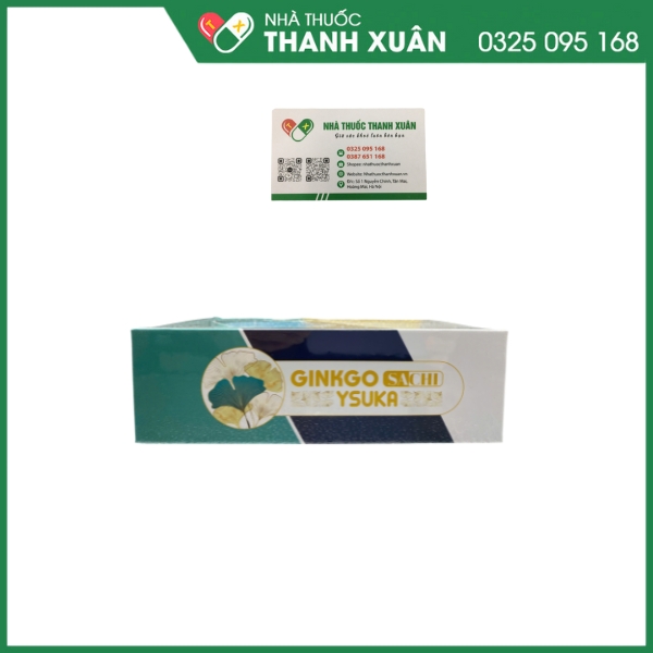 Ginkgo Sachi Ysuka - Hỗ trợ hoạt huyết, tăng tuần hoàn máu não
